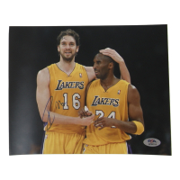 Pau Gasol Signed Lakers 8x10 Photo (PSA) at PristineAuction.com