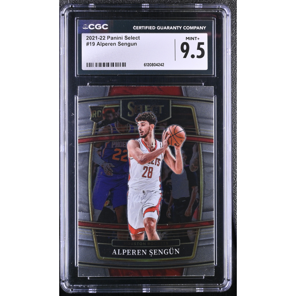 Alperen Sengun 2021-22 Panini Select #19 RC (CGC 9.5) at PristineAuction.com