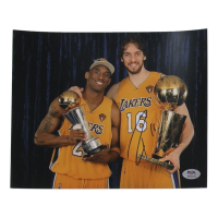 Pau Gasol Signed Lakers 8x10 Photo (PSA) at PristineAuction.com