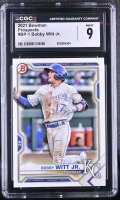 Bobby Witt Jr. 2021 Bowman Prospects #BP1 RC (CGC 9) at PristineAuction.com