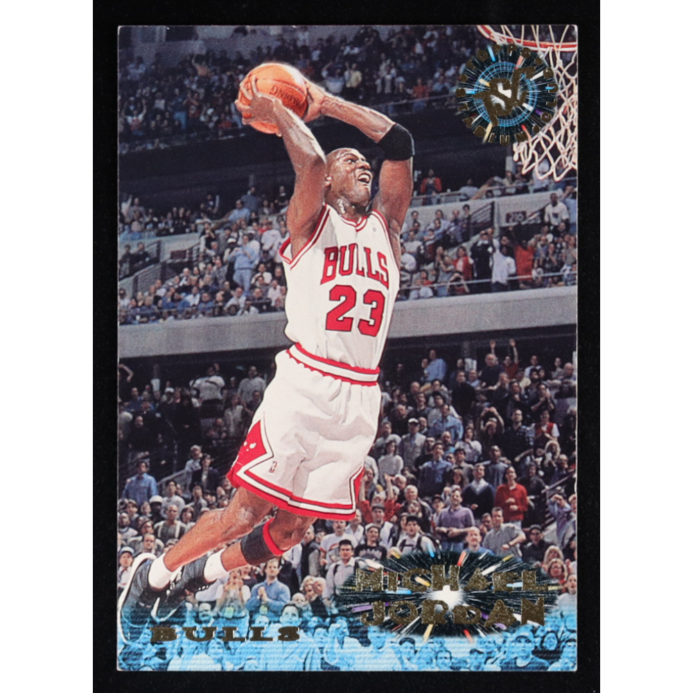 Michael Jordan 1995 Topps Stadium Club #1 at PristineAuction.com
