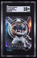 Tom Brady 2023 Topps Composite Resurgence Voltaic Refractors #RV11 (SGC 10) at PristineAuction.com
