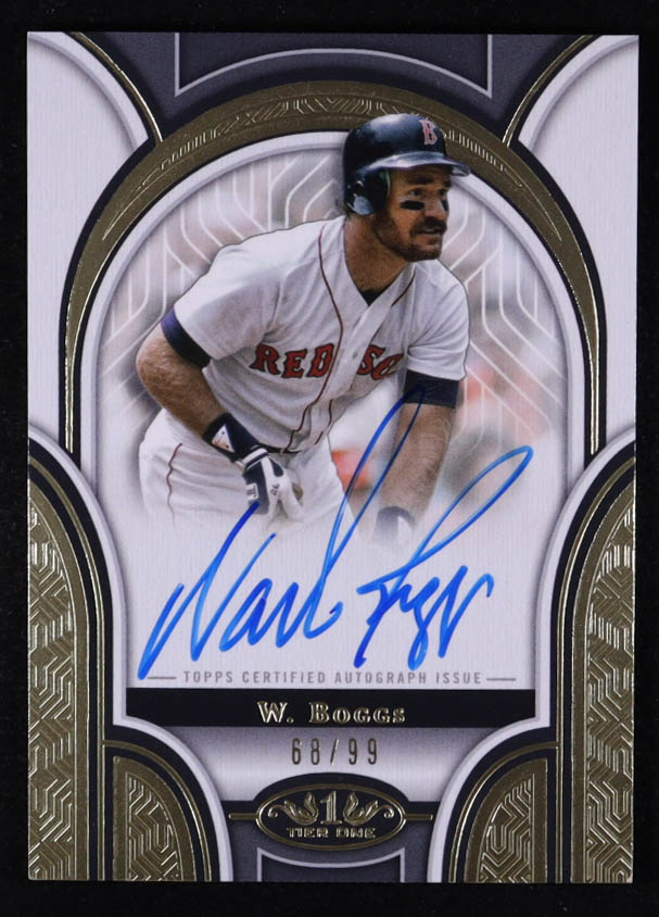 Wade Boggs 2023 Topps Tier One Prime Performers Autographs #PPAWB #68/99 at PristineAuction.com Wade Boggs 2023 Topps Tier One Prime Performers Autographs #PPAWB #68/99 at PristineAuction.com