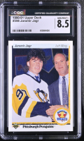 Jaromir Jagr 1990-91 Upper Deck #356 RC (CGC 8.5) at PristineAuction.com