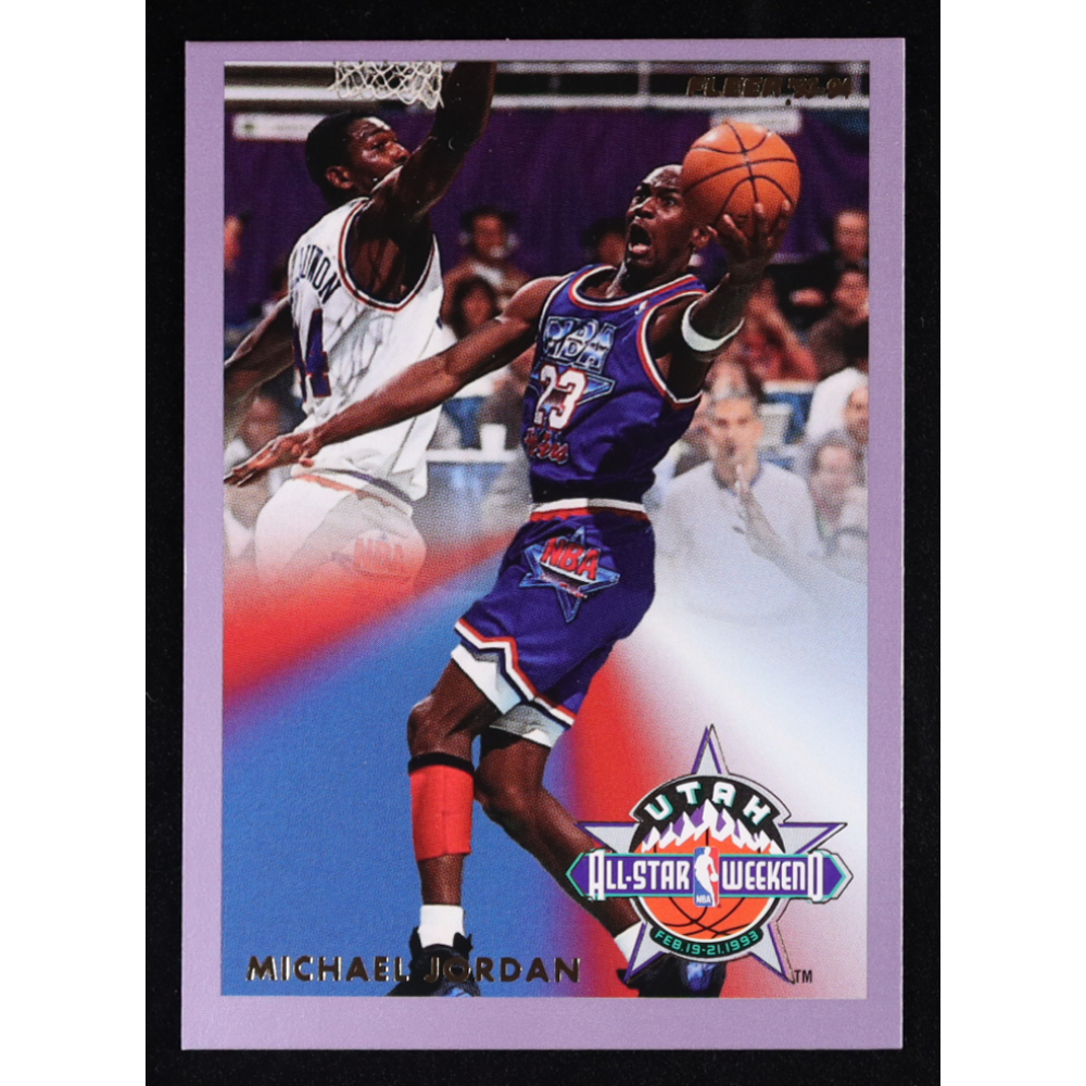 Michael Jordan 1993-94 Fleer Utah All Star Weekend #5 at PristineAuction.com