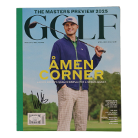Ludvig Aberg Signed 2025 Golf Magazine (JSA) at PristineAuction.com