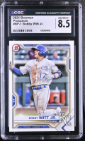 Bobby Witt Jr. 2021 Bowman Prospects #BP1 RC (CGC 8.5) at PristineAuction.com
