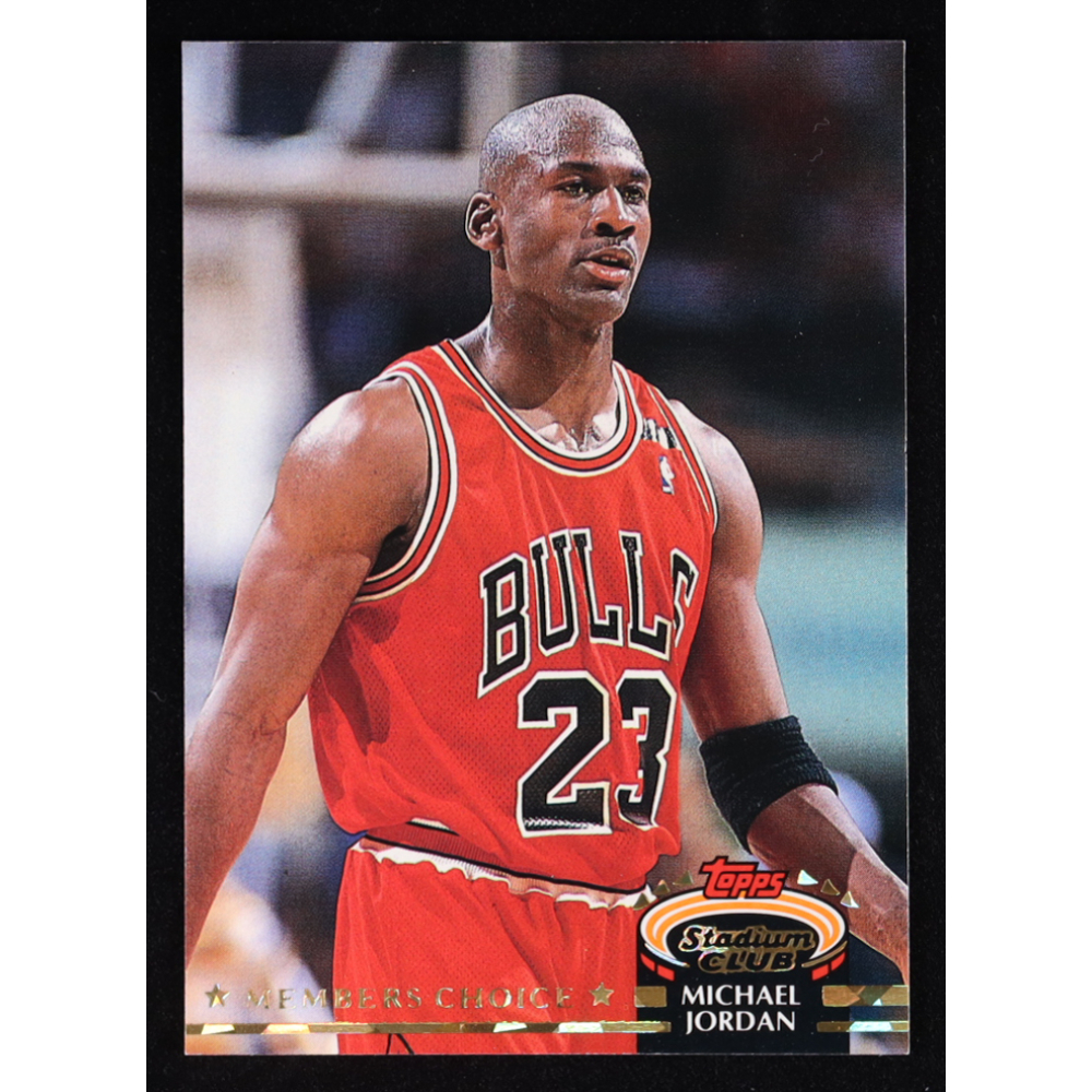 Michael Jordan 1993 Topps Stadium Club #210 at PristineAuction.com