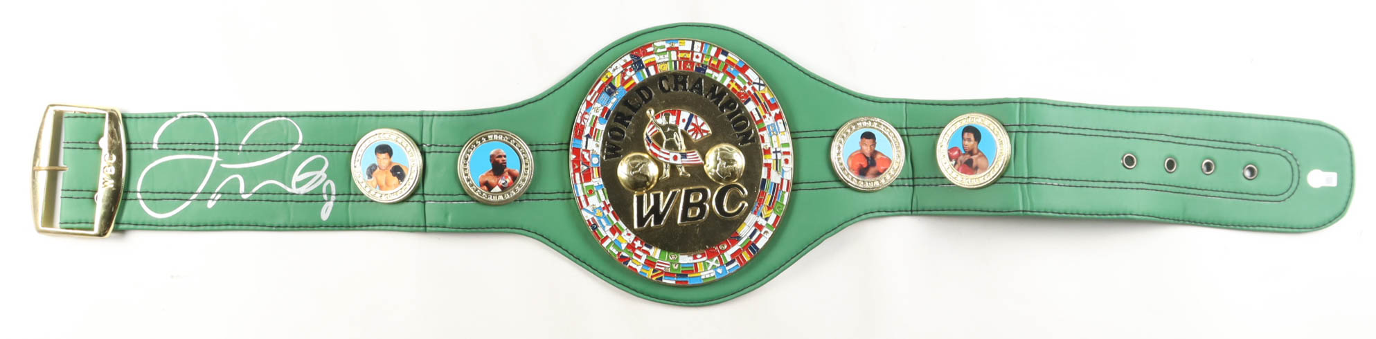 Floyd Mayweather Signed WBC Championship Belt (Beckett) at PristineAuction.com Floyd Mayweather Signed WBC Championship Belt (Beckett) at PristineAuction.com