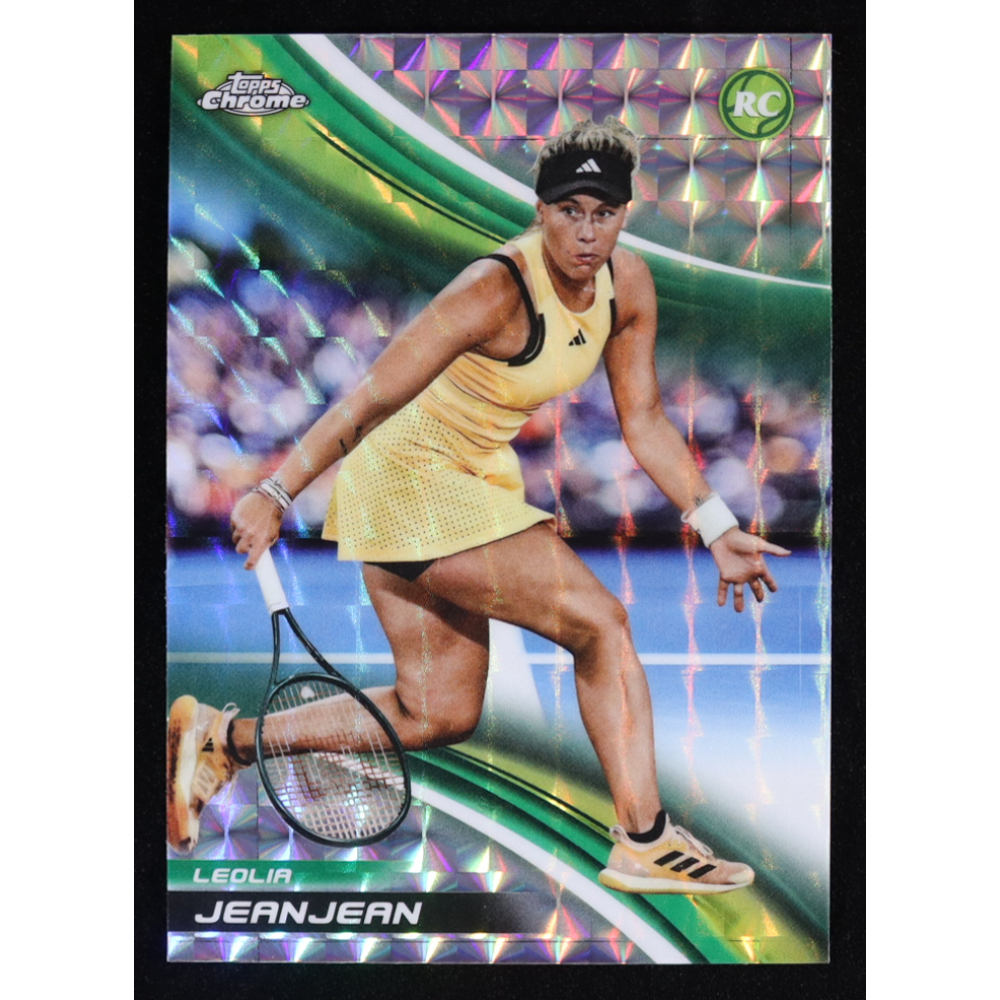 Leolia JeanJean 2025 Topps Chrome #196 RC at PristineAuction.com