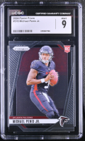 Michael Penix Jr. 2024 Panini Prizm #378 RC (CGC 9) at PristineAuction.com