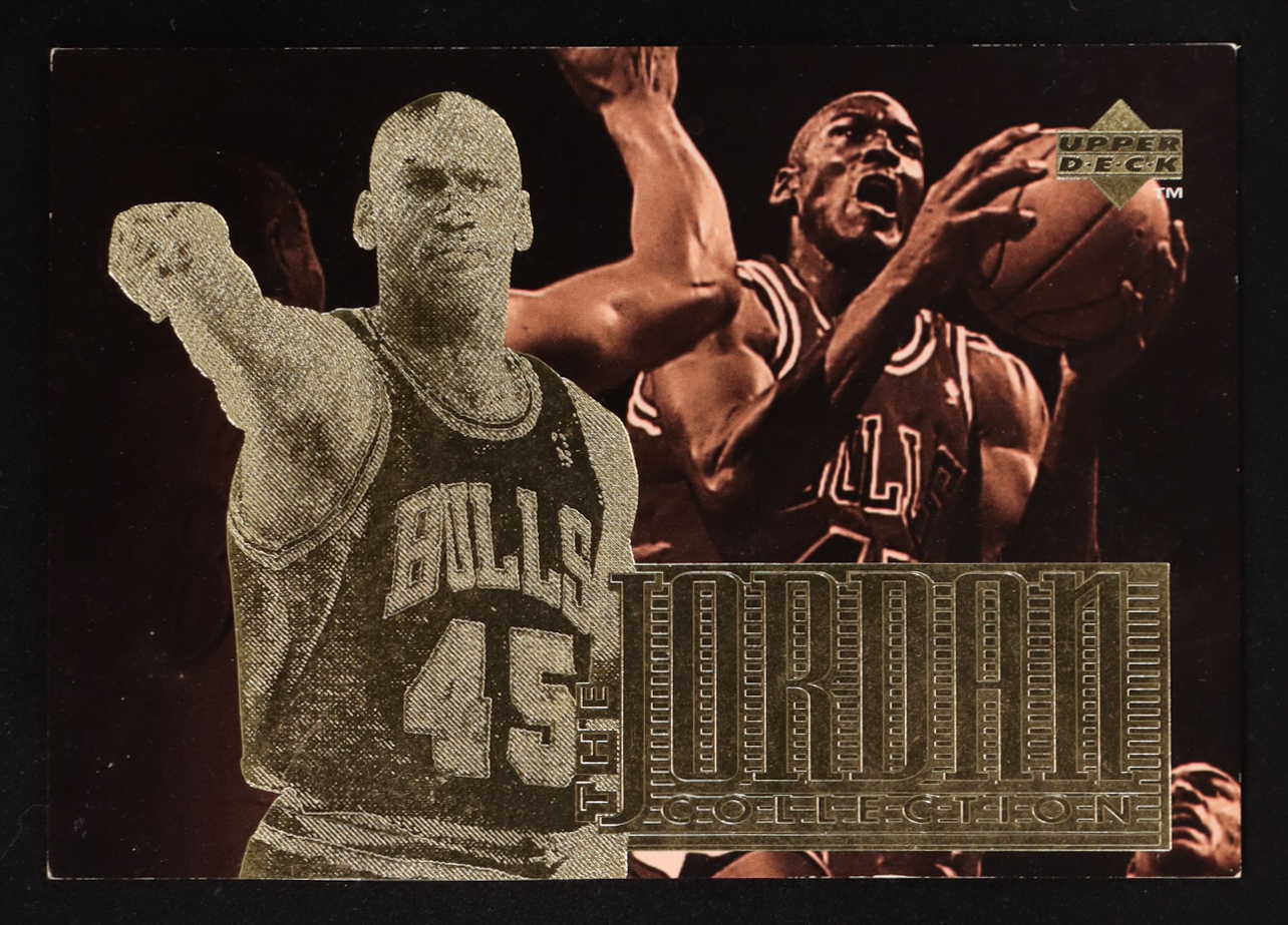 Michael Jordan 1996 Upper Deck The Jordan Collection #JC4 at PristineAuction.com Michael Jordan 1996 Upper Deck The Jordan Collection #JC4 at PristineAuction.com