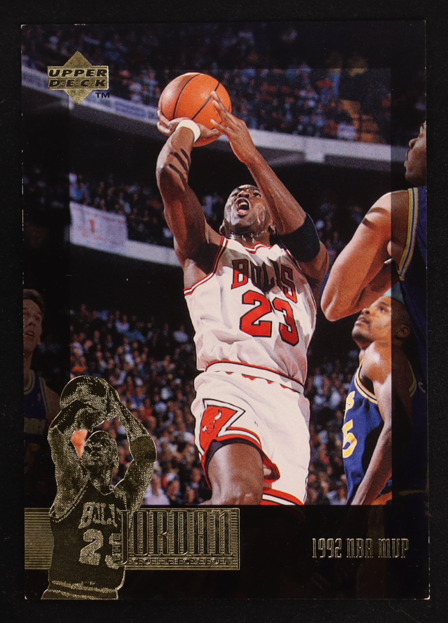 Michael Jordan 1996 Upper Deck The Jordan Collection #JC19 at PristineAuction.com Michael Jordan 1996 Upper Deck The Jordan Collection #JC19 at PristineAuction.com