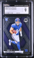 Cam Skattebo 2025 Panini Mosaic #305 RC (CGC 9) at PristineAuction.com