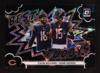 Caleb Williams / Rome Odunze 2025 Donruss Optic Best Tuddys Black Pandora #8 #136/149 at PristineAuction.com