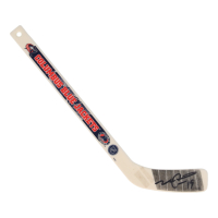 Michael Peca Signed Blue Jackets Logo Mini Hockey Stick (JSA) at PristineAuction.com