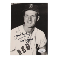 Ted Lepcio Signed Red Sox 5x7 Photo Inscribed "Good Luck" (JSA) at PristineAuction.com