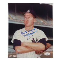 Whitey Ford Signed Yankees 8x10 Photo Inscribed "Best Wishes" (JSA) at PristineAuction.com