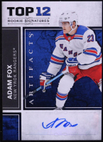 Adam Fox 2019-20 Artifacts Top 12 Rookie Autographs #RSAF at PristineAuction.com