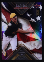 Paul Skenes 2024 Wild Card Auto Mania Triangle American Flag Holo #PS2 RC #25/50 at PristineAuction.com