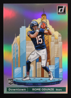 Rome Odunze 2024 Donruss Downtown! Oversize #15 RC at PristineAuction.com