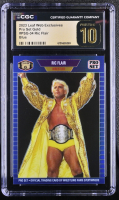 Ric Flair 2023 Leaf Web Exclusives Pro Set Gold Blue #PSG-34 #01/25 (CGC 10 | Black Label) at PristineAuction.com