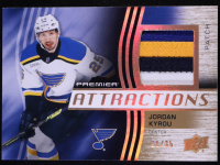 Jordan Kyrou 2023-24 Upper Deck Premier Premier Attractions Jerseys Patch Game-Used #PAJK #21/35 at PristineAuction.com