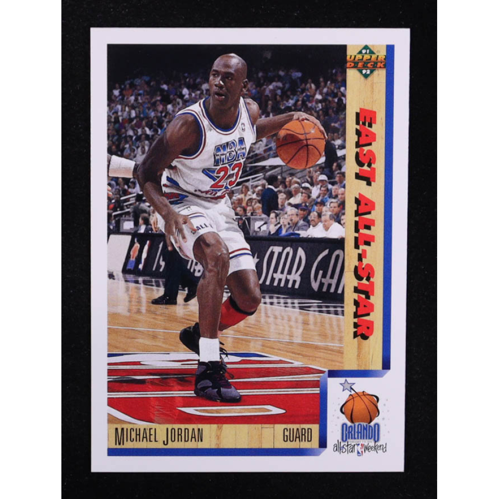 Michael Jordan 1991-92 Upper Deck East All Star #452 at PristineAuction.com