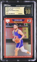 Stephen Curry 2023 Leaf Web Exclusives Pro Set Gold Red #PSG-39 #79/89 (CGC 10 | Black Label) at PristineAuction.com