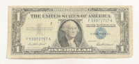 1957 United States $1 One Dollar Silver Certificate - Blue Seal at PristineAuction.com