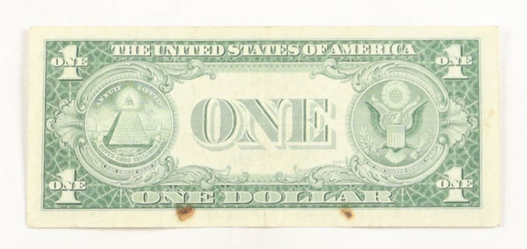 1935-F United States $1 One Dollar Silver Certificate - Blue Seal at PristineAuction.com 1935-F United States $1 One Dollar Silver Certificate - Blue Seal at PristineAuction.com