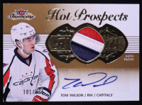 Tom Wilson 2013-14 Fleer Showcase Jsy Autographs #154 #101/375 RC at PristineAuction.com