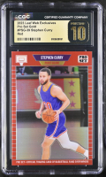 Stephen Curry 2023 Leaf Web Exclusives Pro Set Gold Red #PSG-39 #04/89 (CGC 10 | Black Label) at PristineAuction.com