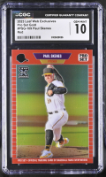 Paul Skenes 2023 Leaf Web Exclusives Pro Set Gold Red #PSG-109 #19/89 RC (CGC 10) at PristineAuction.com