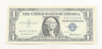 1957 United States $1 One Dollar Silver Certificate - Blue Seal at PristineAuction.com