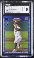 Paul Skenes 2023 Leaf Web Exclusives Pro Set Gold Blue #PSG-109 #04/25 RC (CGC 10) at PristineAuction.com