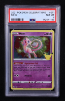 Mew 2021 Pokemon TCG Sword & Shield Celebrations #011 STAMP [25th Anniversary] HOLO (PSA 8) at PristineAuction.com