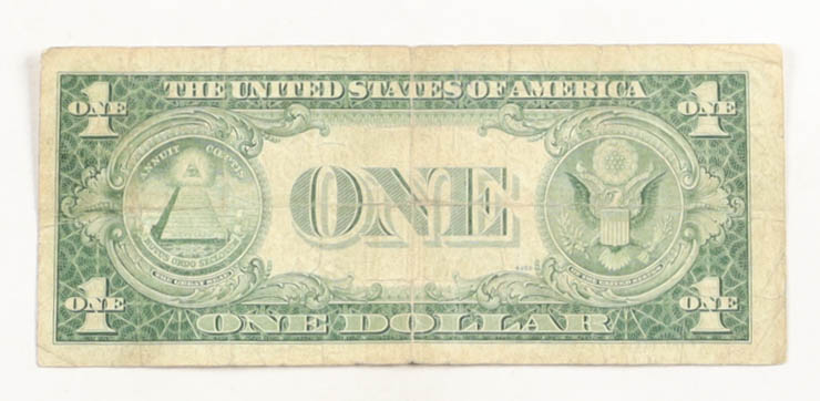 1935-G United States $1 One Dollar Silver Certificate - Blue Seal at PristineAuction.com 1935-G United States $1 One Dollar Silver Certificate - Blue Seal at PristineAuction.com