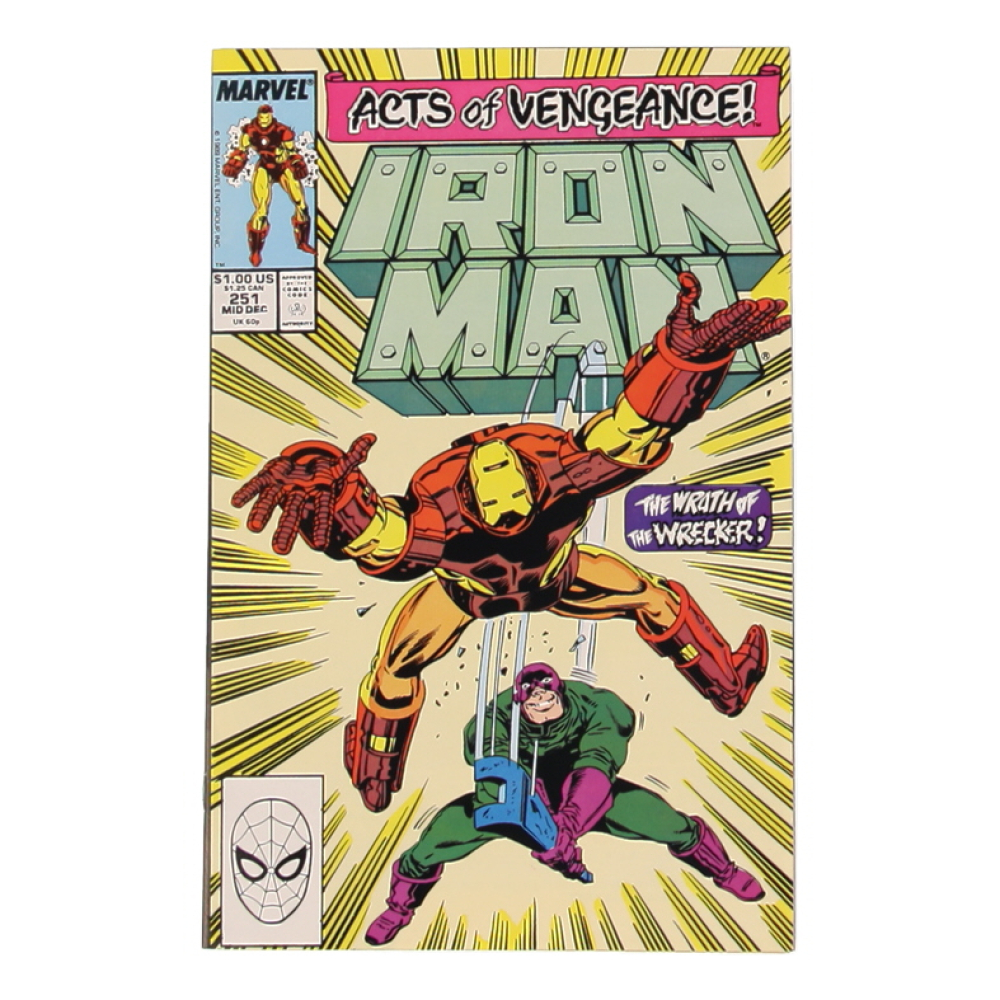 1969 "Iron Man" Issue #251 Marvel Comic Book at PristineAuction.com