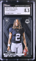 Ashton Jeanty 2025 Panini Mosaic VAR #287 RC (CGC 8.5) at PristineAuction.com