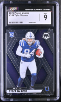 Tyler Warren 2025 Panini Mosaic #354 RC (CGC 9) at PristineAuction.com
