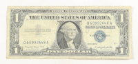 1957-A United States $1 One Dollar Silver Certificate - Blue Seal at PristineAuction.com