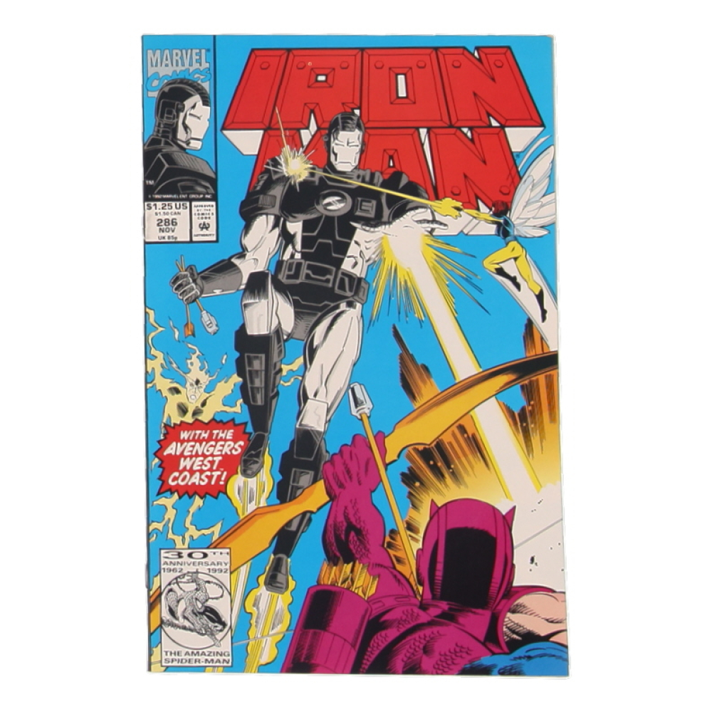 1992 "Iron Man" Issue #286 Marvel Comic Book at PristineAuction.com