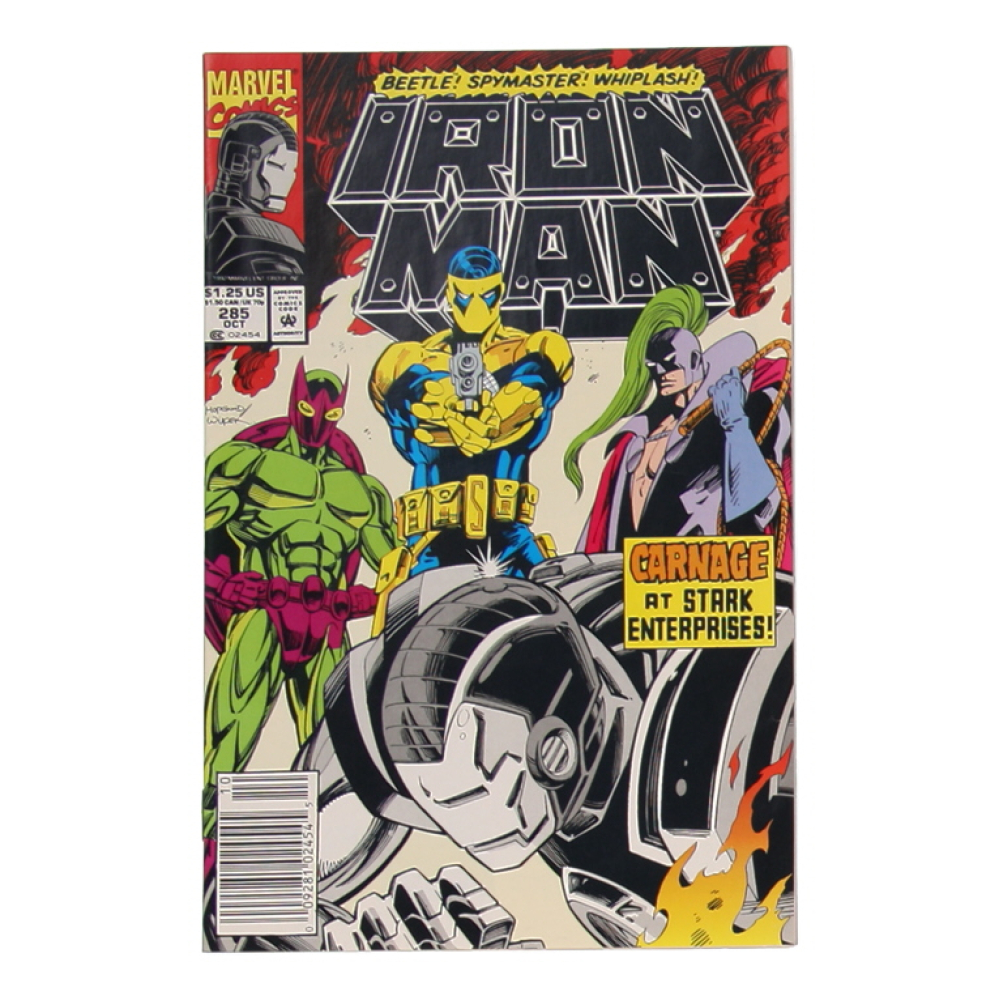 1992 "Iron Man" Issue #285 Marvel Comic Book at PristineAuction.com