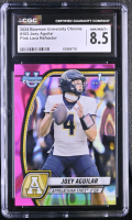 Joey Aguilar 2024 Bowman University Chrome Pink Lava Refractor #103 RC (CGC 8.5) at PristineAuction.com