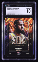 Lebron James 2024-25 Topps Now #12 (CGC 10) at PristineAuction.com