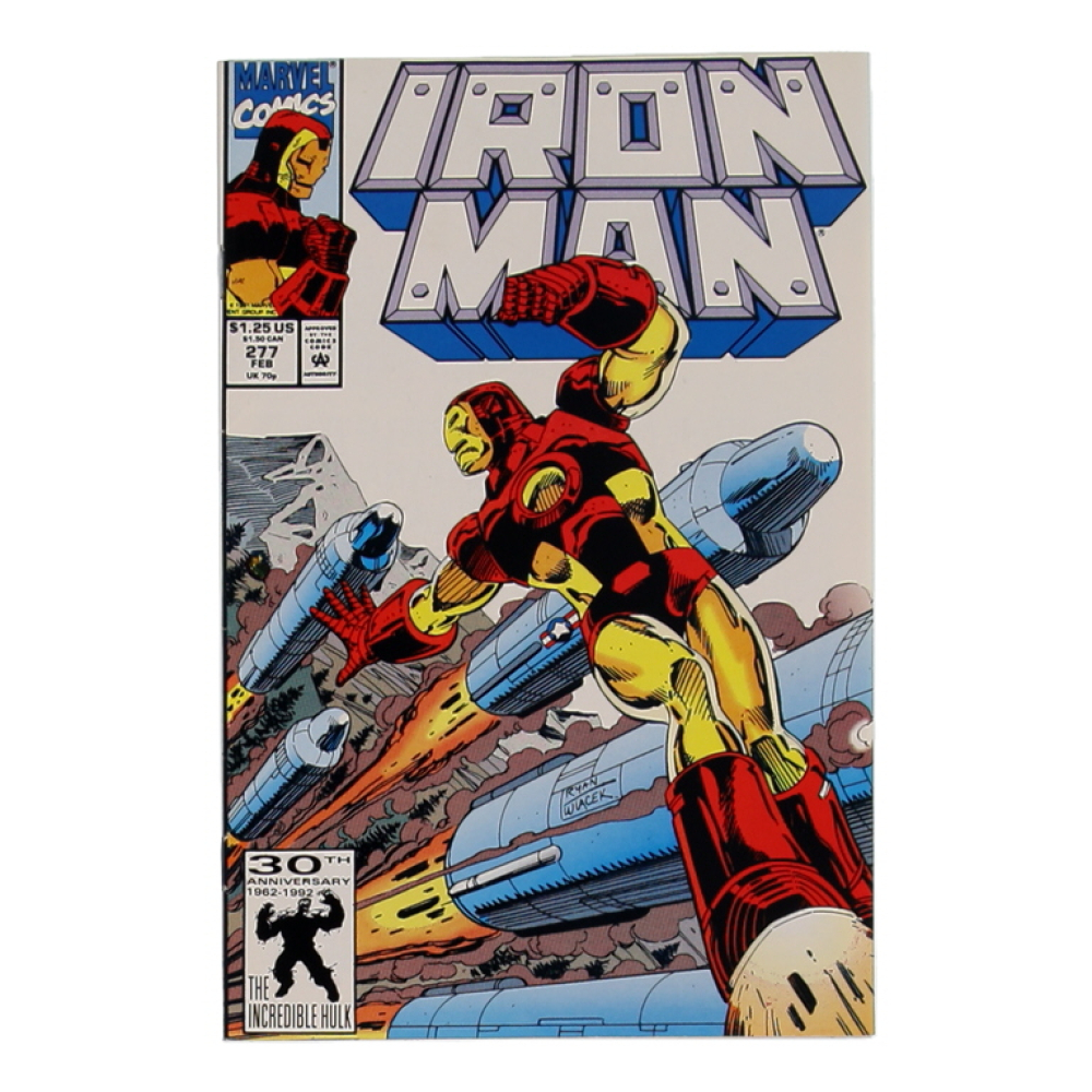 1992 "Iron Man" Issue #277 Marvel Comic Book at PristineAuction.com