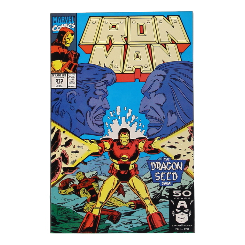 1991 "Iron Man" Issue #273 Marvel Comic Book at PristineAuction.com