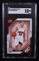 Stephen Curry 2009-10 Upper Deck Draft Edition #34 SP RC (SGC 10) at PristineAuction.com