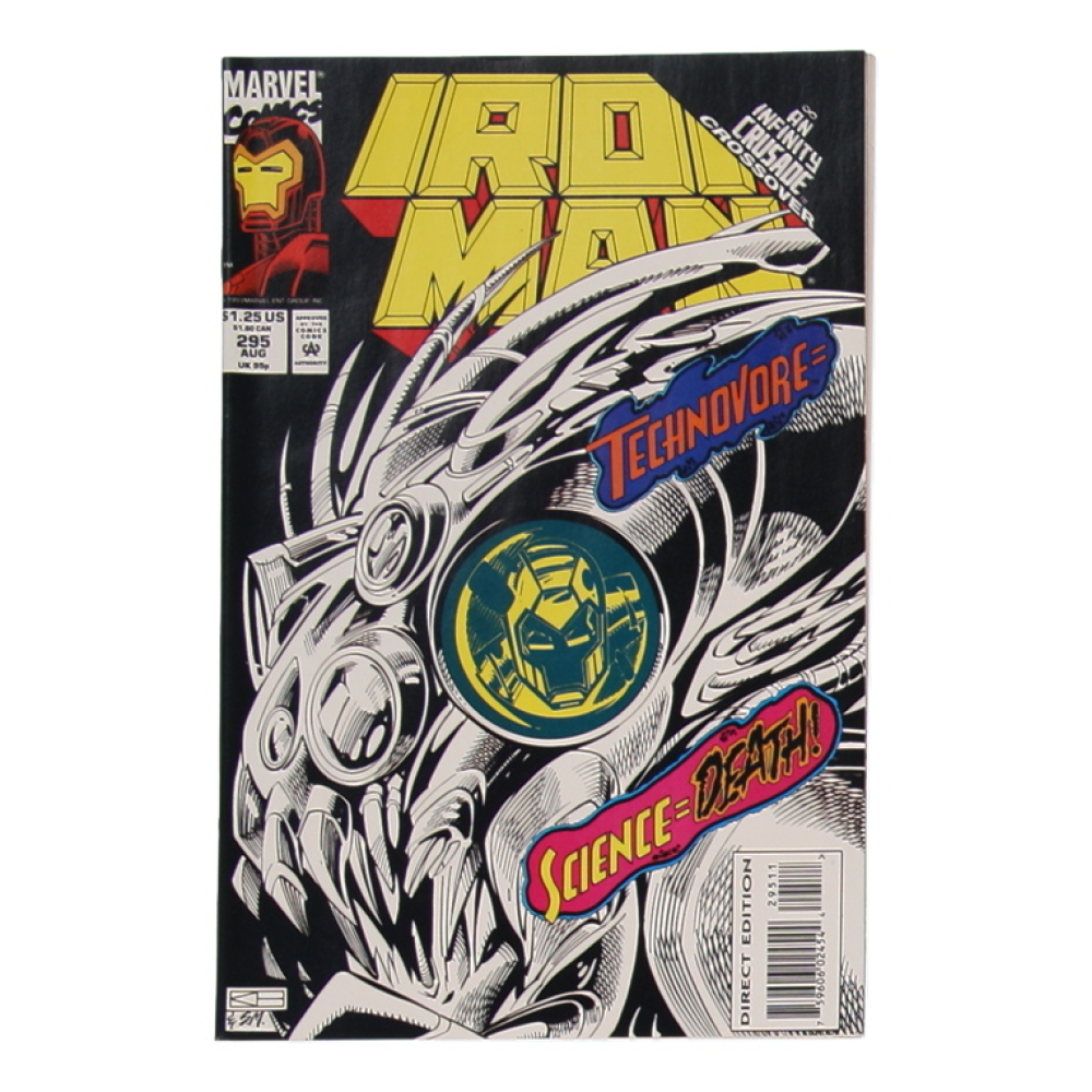 1993 "Iron Man" Issue #295 Marvel Comic Book at PristineAuction.com